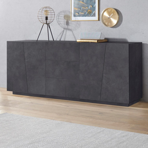 VEGA Sideboard with 4 Doors and 3 Drawers - Furniture.Agency