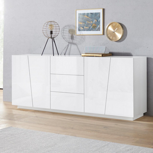 VEGA Sideboard with 4 Doors and 3 Drawers - Furniture.Agency