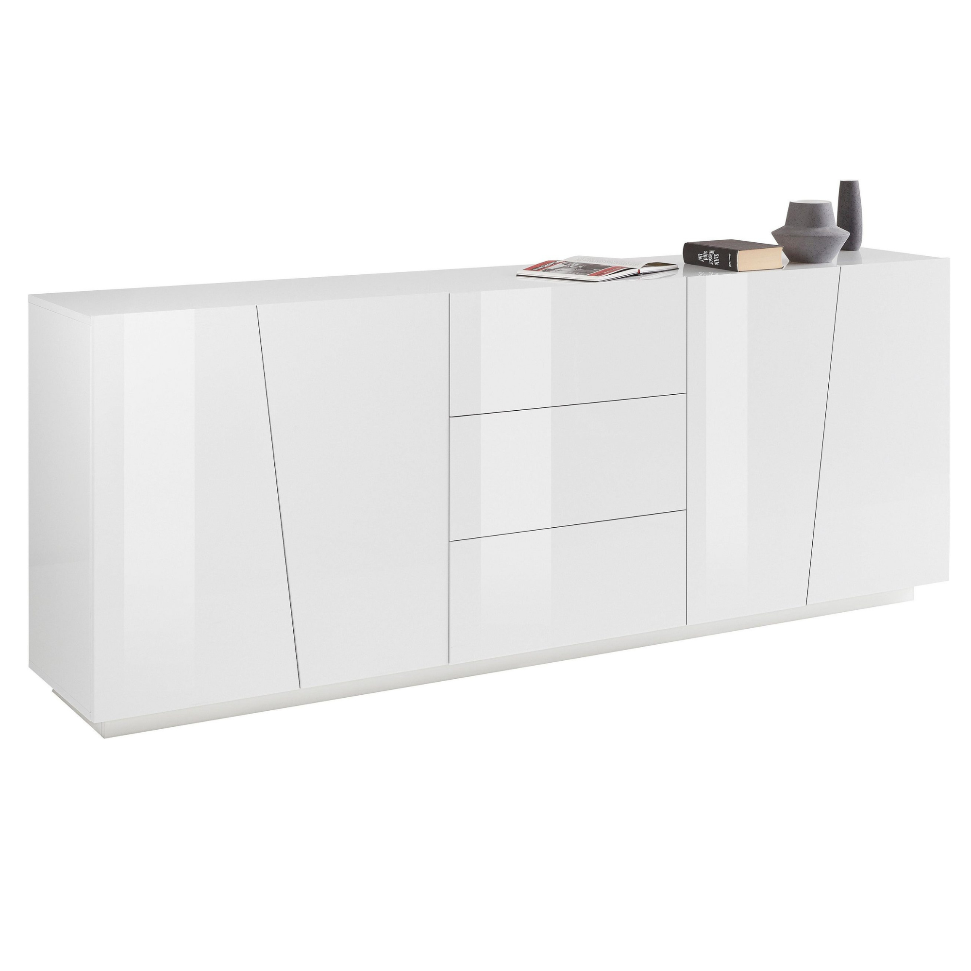 VEGA Sideboard with 4 Doors and 3 Drawers - Furniture.Agency
