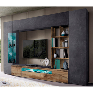 EGYPT Modern Entertainment Center in Trendy Colors with Plenty of Storage Space - Furniture.Agency