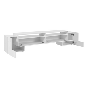 Stylish and Modern "Pillon" TV Stand with 3 Doors - Made in Italy - Furniture.Agency