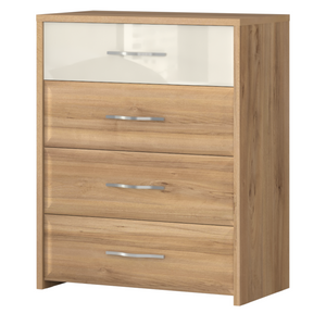 Gala Dresser - Modern Design with Soft-Close Glides and High-Gloss Finish - Furniture.Agency