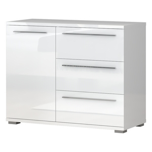 Elegant Dresser with One Door and Three Drawers - PIANO Collection - Furniture.Agency