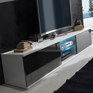 Hit TV Stand with LED, Multiple Finishes - Furniture.Agency