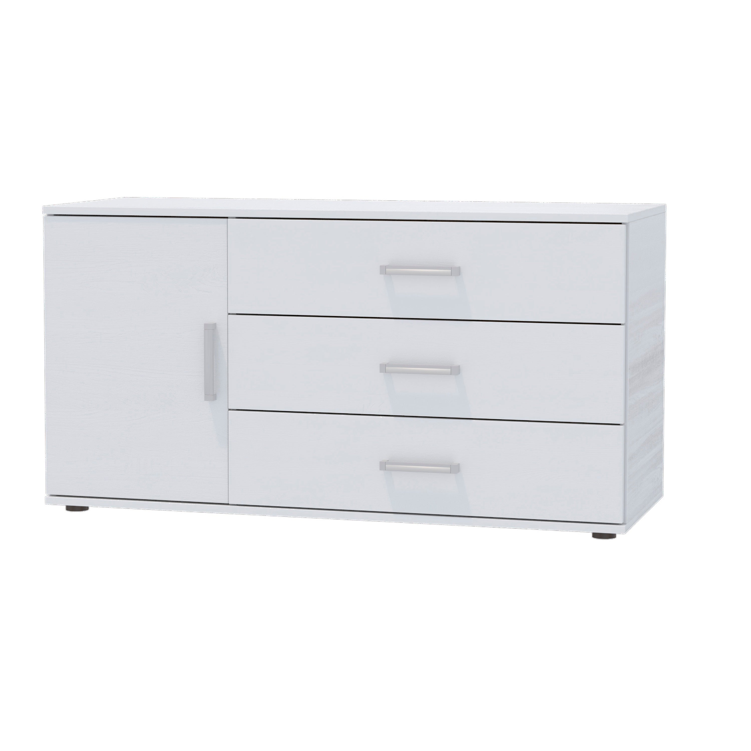 NUVOLE 3 Drawer 1 Cabinet Sideboard/TV Stand for TVs up to 55" - Furniture.Agency
