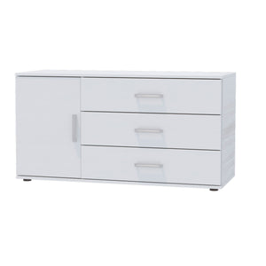 NUVOLE 3 Drawer 1 Cabinet Sideboard/TV Stand for TVs up to 55" - Furniture.Agency