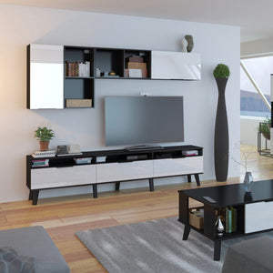 Sven High Gloss TV Stand, for TVs up to 88" - Furniture.Agency
