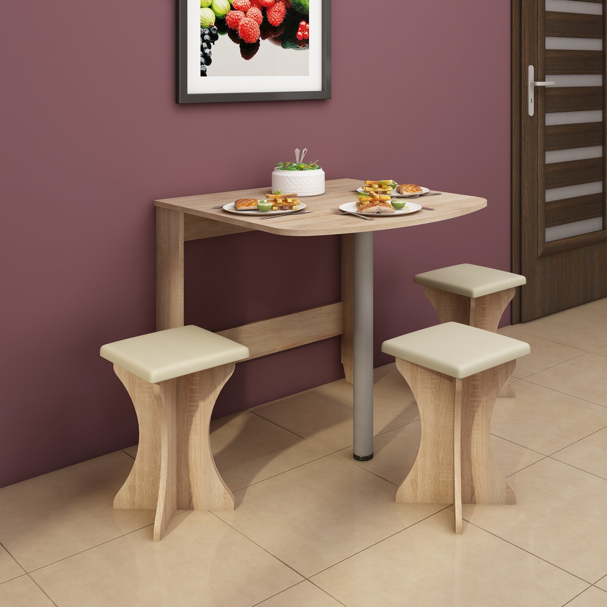 Expert A Drop Leaf Dining Table - Furniture.Agency