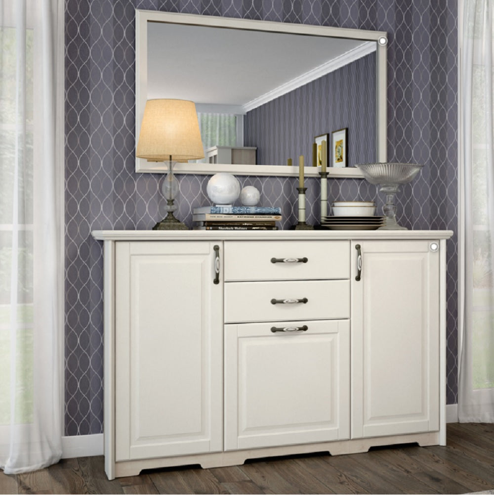 Evergreen 3 Cabinet 2 Drawer Sideboard - Furniture.Agency