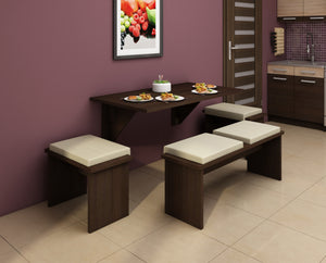 Expert F Wall-Mounted Drop Leaf Dining Table - Furniture.Agency