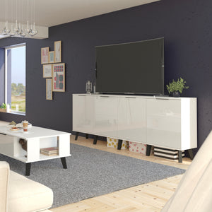 Sven 94 inch High Gloss Sideboard - Furniture.Agency