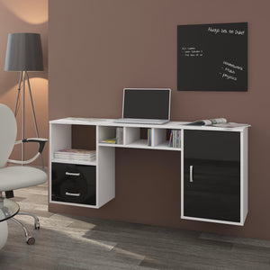 Hanger Wall-Mounted Floating Computer Table Sturdy Desk Home Office - Furniture.Agency