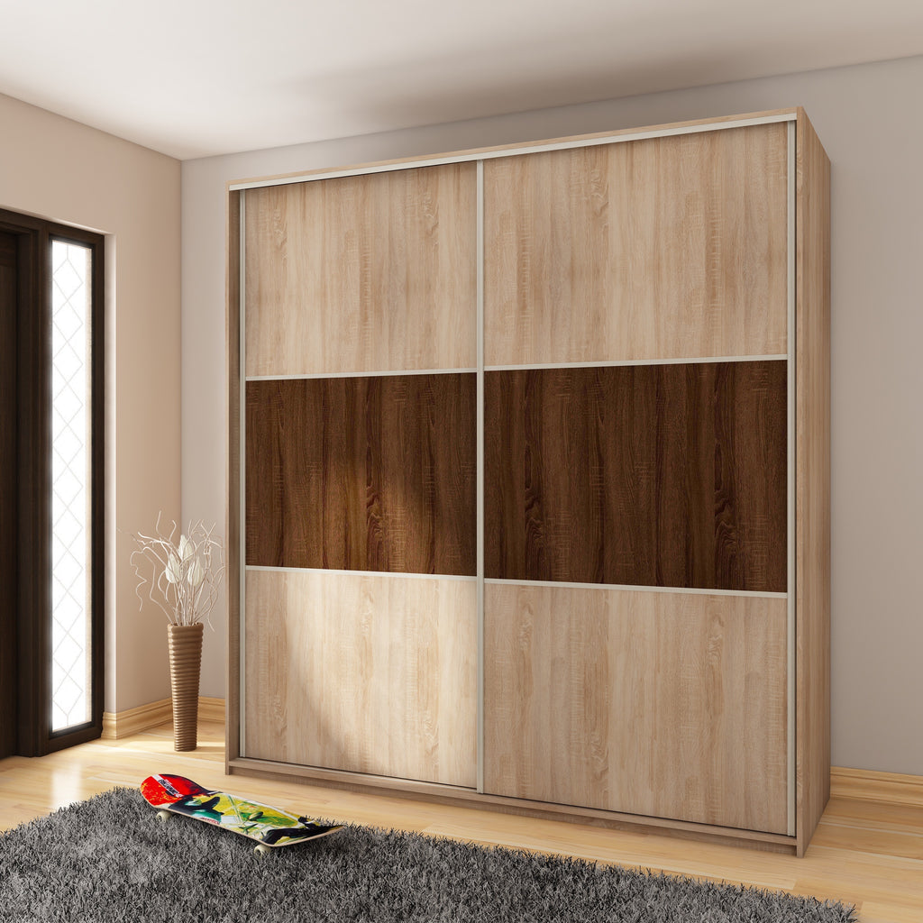 RICO Sliding 2-Door Wardrobe - Furniture.Agency