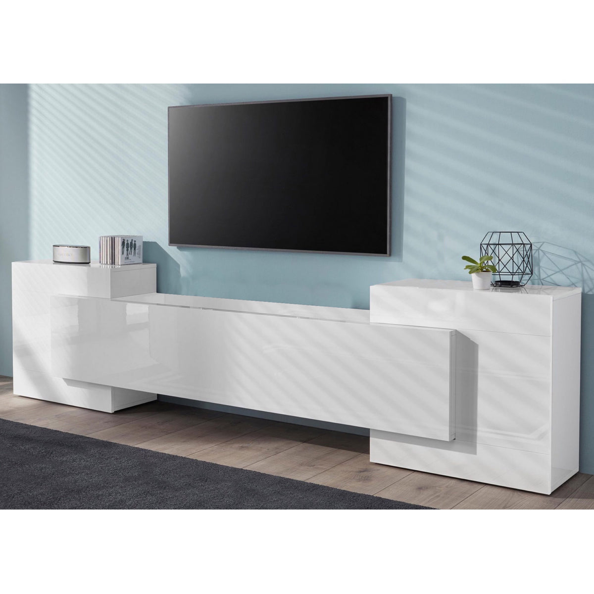 Modern 94inch TV Stand for TVs up to 88" Furniture.Agency