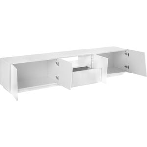 VEGA 86-inch 2 Cabinet 1 Drawer High Gloss TV Stand - Furniture.Agency