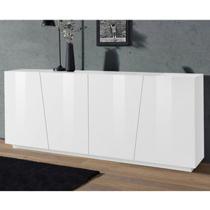 VEGA 4 Door High Gloss Sideboard - Furniture.Agency