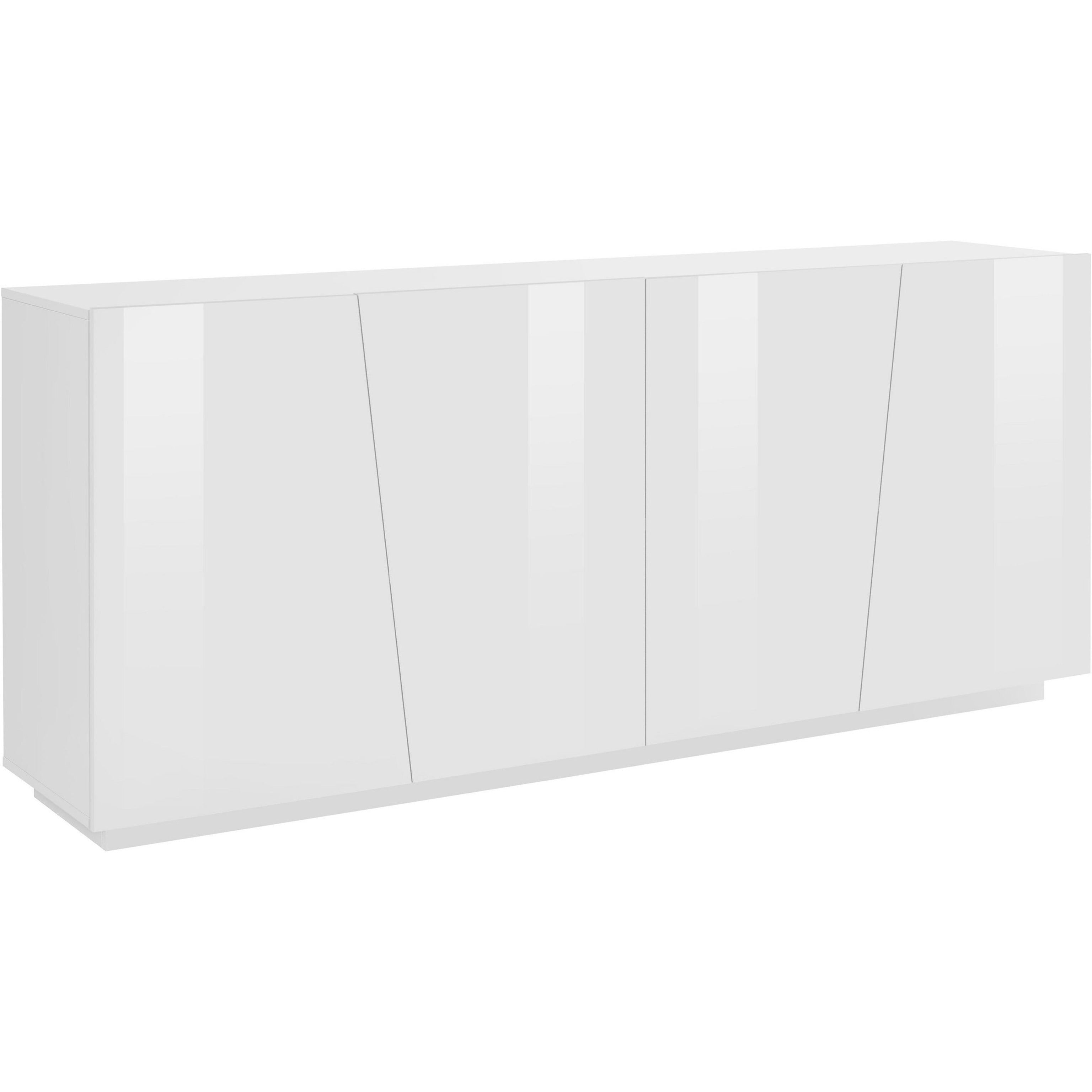 VEGA 4 Door High Gloss Sideboard - Furniture.Agency