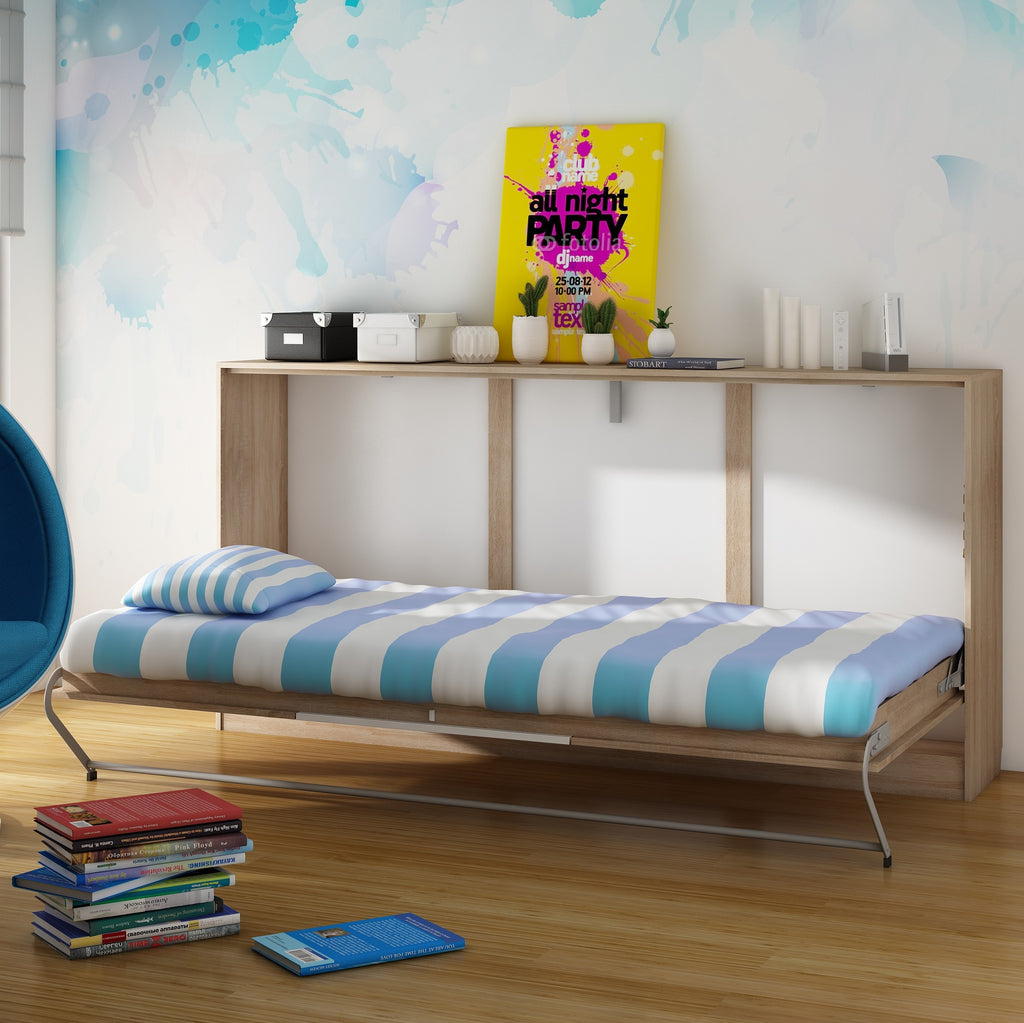 Roger European Single Kids Murphy Bed - Furniture.Agency