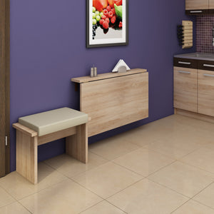Expert D Wall-Mounted Drop Leaf Dining Table - Furniture.Agency