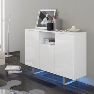 King High Gloss Sideboard, Multiple Finishes - Furniture.Agency