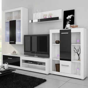 Viki 4-piece TV Set, Multiple Finishes - Furniture.Agency