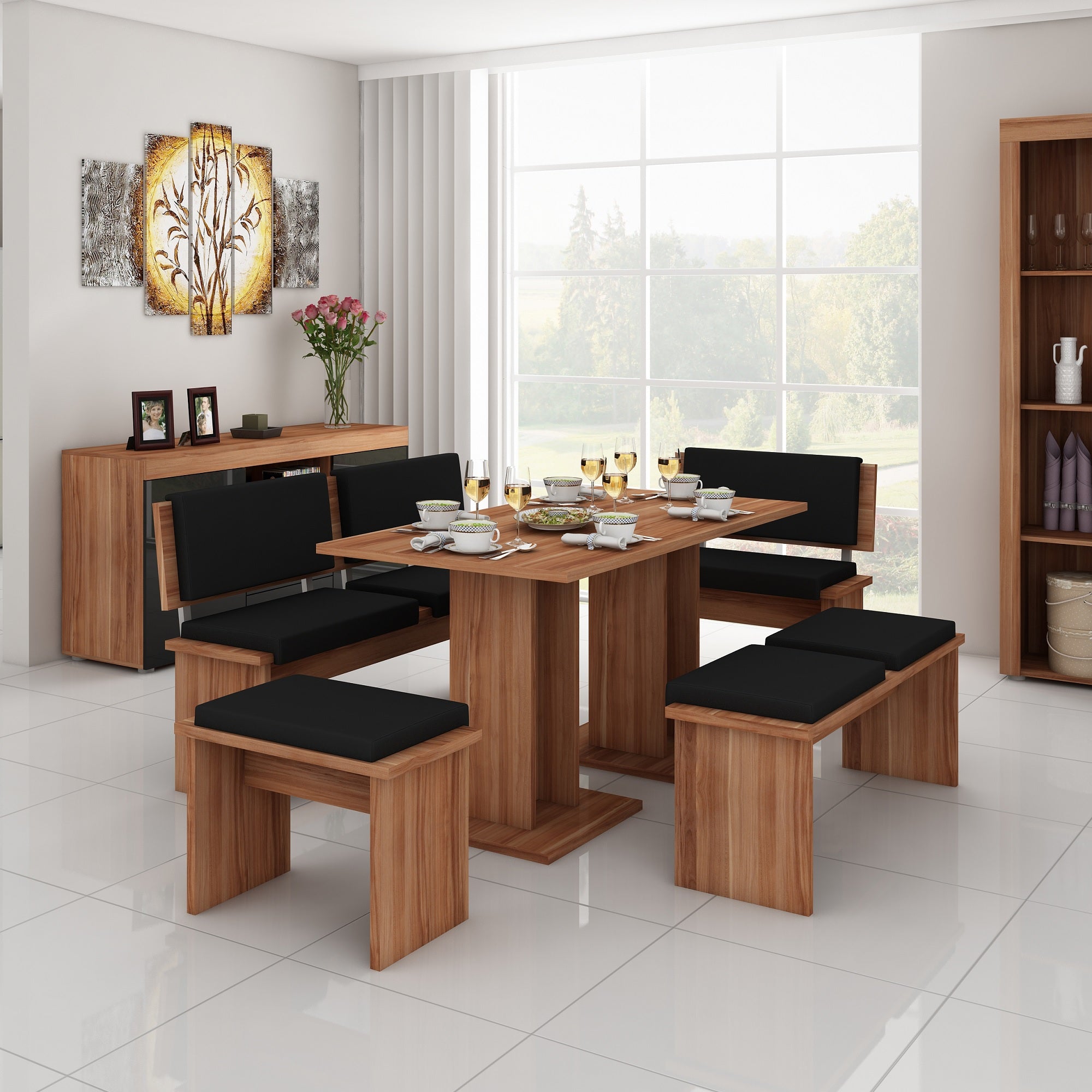 Bond 5-piece Dining Room Set - Furniture.Agency