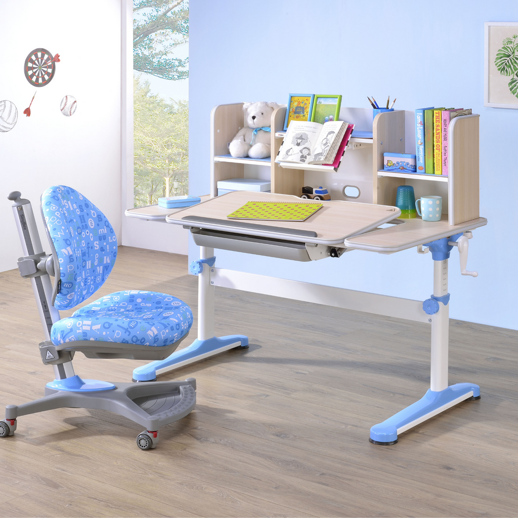 SBC-603 Ergonomic U-Shaped Adjustable Kids Desk - Furniture.Agency