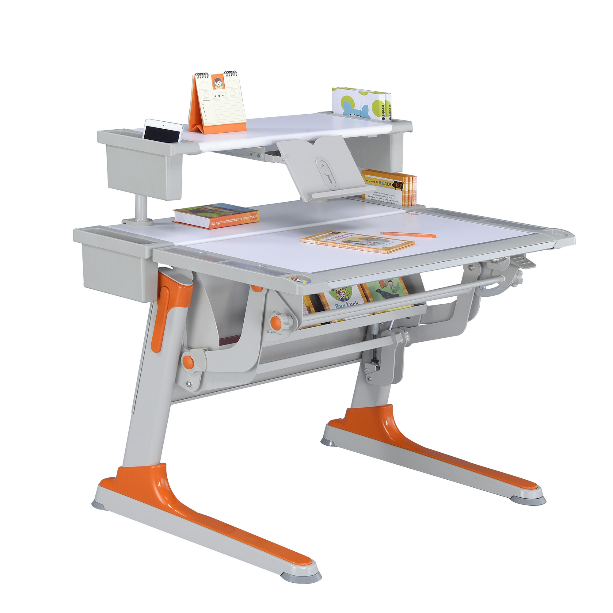 SBD-701 Large Ergonomic Gas-Lift Adjustable Kids Desk - Furniture.Agency