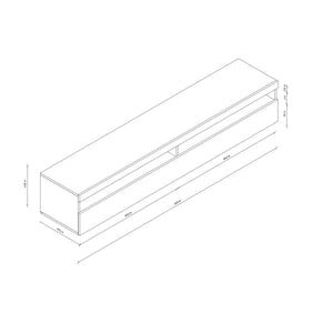 BURRATA TV Stand 78.7 inch TV Stand,  Multiple Finishes - Furniture.Agency